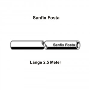 Viega Sanfix Fosta-PE-Xc-Rohr, 2,5 m Stangenware, weiß, 16 x 2,2mm