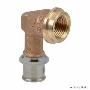 Viega Sanfix P-Bogen 90 Grad, 20 mm x 1/2" IG